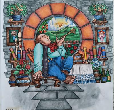 Работа от Colouring_dream