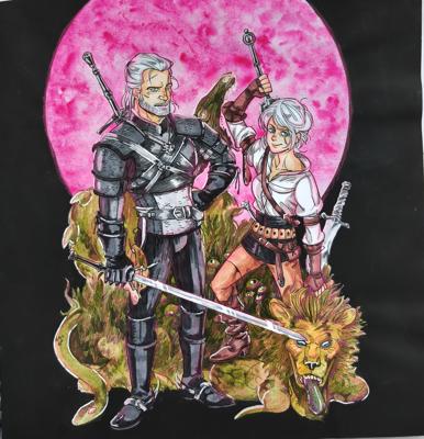 Работа от Colouring_dream