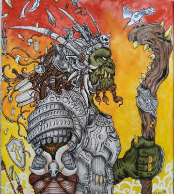 Работа от Colouring_dream