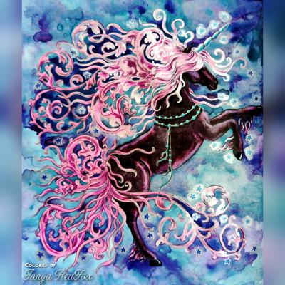 Волшебный единорог 🦄 от Tanya RedFox