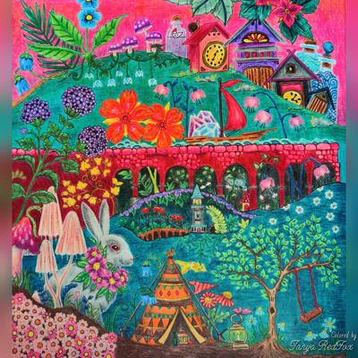 Жёсткое разноцветье 🙈 от Tanya RedFox