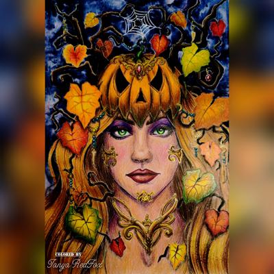 Pumpkin girl 🎃 от Tanya RedFox