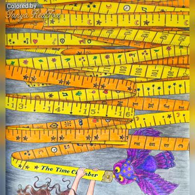 На сантиметровой ленте от Tanya RedFox