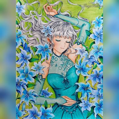 В цветочном поле от Tanya RedFox