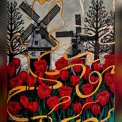 Яркие цветы в серые будни от Tanya RedFox