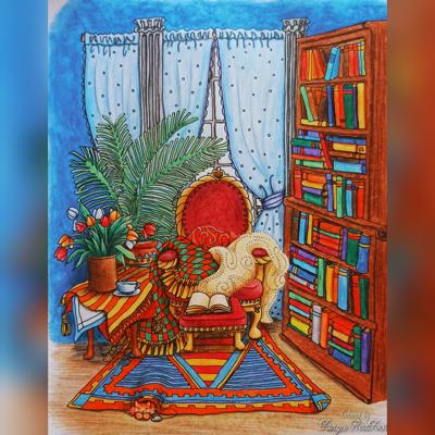 Уютный кабинет от Tanya RedFox