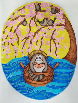 Работа от Daria_coloring_hobby