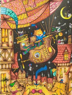 Работа от Daria_coloring_hobby