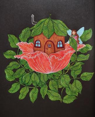 Работа от Daria_coloring_hobby