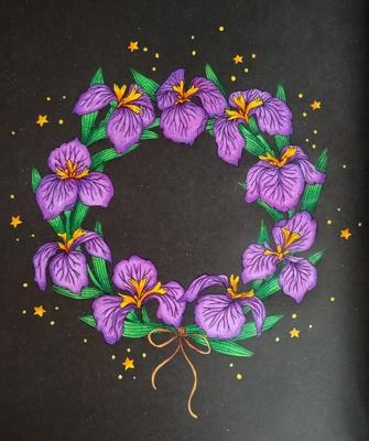 Работа от Daria_coloring_hobby
