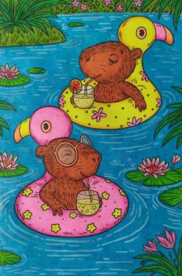 Работа от Daria_coloring_hobby