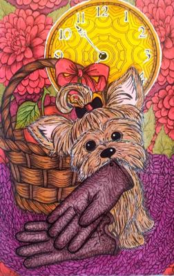Работа от Daria_coloring_hobby