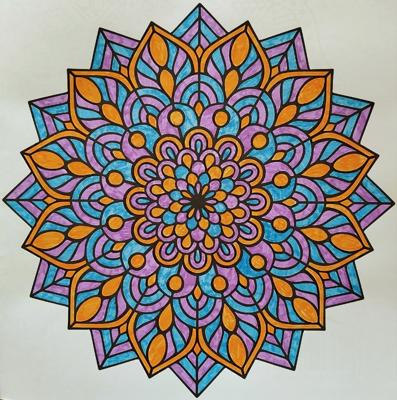 Работа от Daria_coloring_hobby