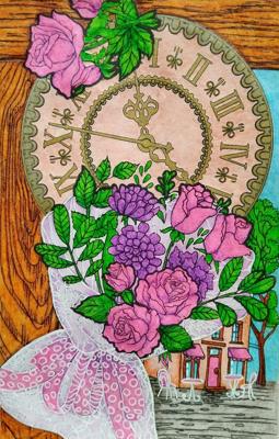 Работа от Daria_coloring_hobby