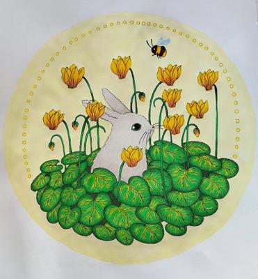 Работа от Daria_coloring_hobby