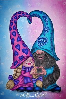 Влюблённая парочка от OlliColori