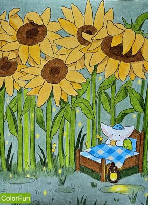 Подсолнухи от ColorFun