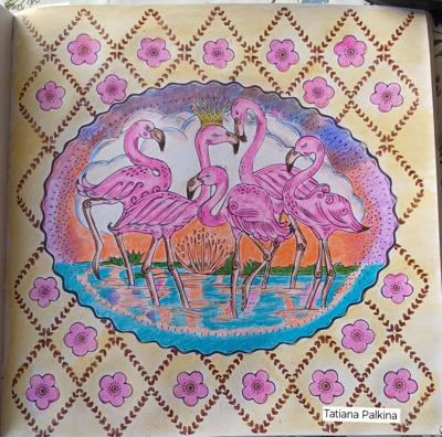 Rosa flamingo от Tetiana