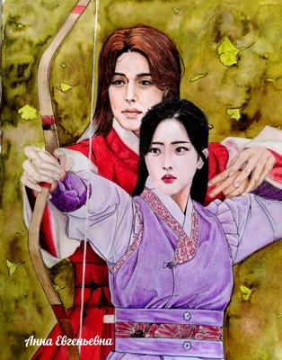 История девятихвостого лиса (Сказание о Кумихо) от Anna Evgenievna