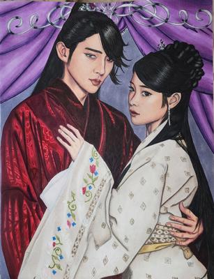 Алые сердца Корё от Allitera