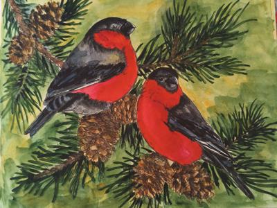 Работа от КраскиРаскраски