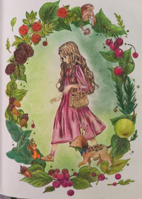 Работа от КраскиРаскраски