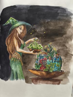 Работа от КраскиРаскраски