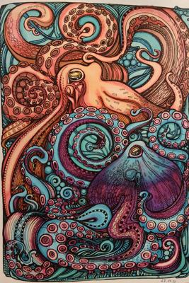 Осьминоги от Alifira