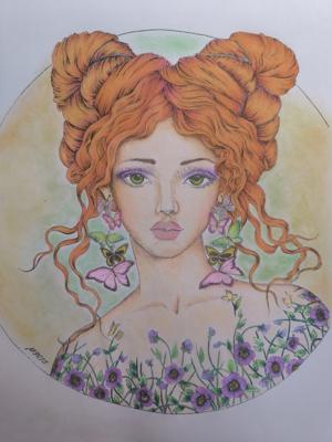 Рыжая девушка от VikaS