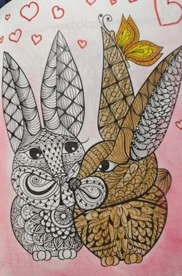 Влюбленные заячики от VikaS