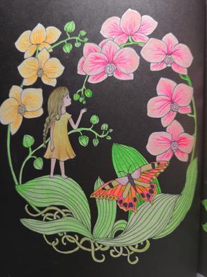 Орхидея и бабочка от VikaS