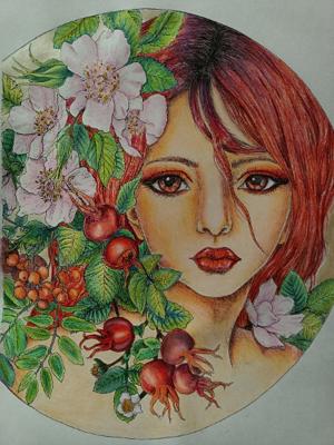 Девушка с растением от VikaS