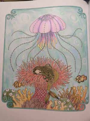 Русалочка и медуза от VikaS