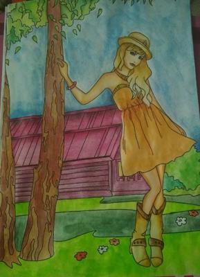 Девушка от VikaS