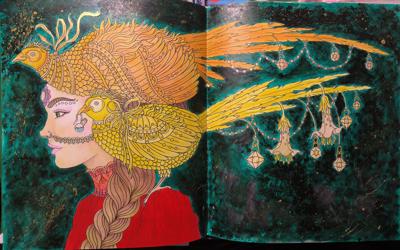 Девушка с птицами от VikaS