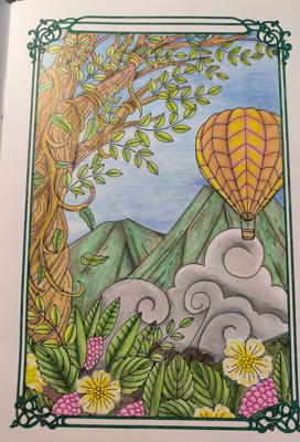 Воздушный шар и природа от VikaS