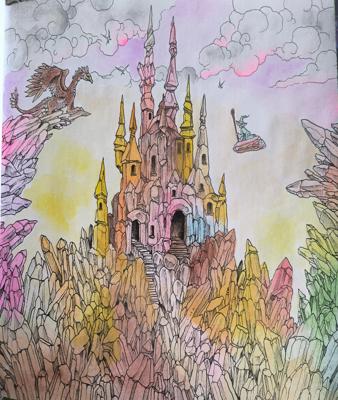 Фентези Замок от VikaS