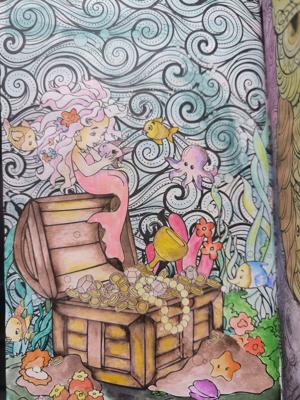 Русалочка золотом от VikaS