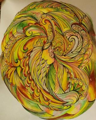 Девушка узор от VikaS