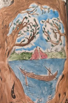 Природа виде лица от VikaS