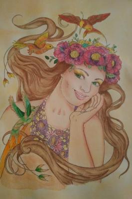 Девушка от VikaS