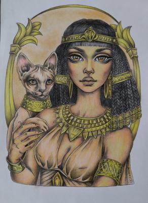 Египтянка и сфинкс от VikaS