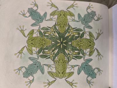 Мандалы лягушки от VikaS