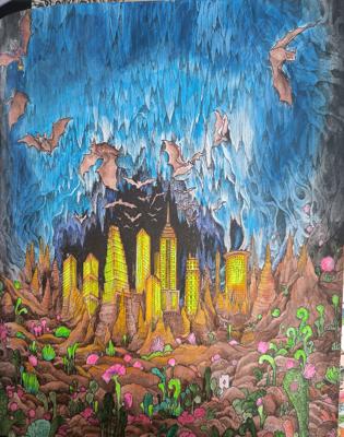 Летучие мыши и город от VikaS