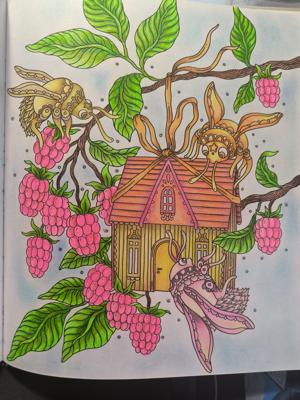 Пчелы малина и дом от VikaS