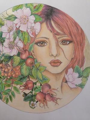 Девушка с растением от VikaS