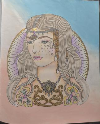 Девушка блондинка от VikaS