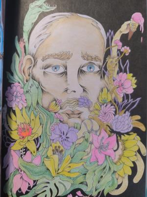 Дедушка с цветами от VikaS