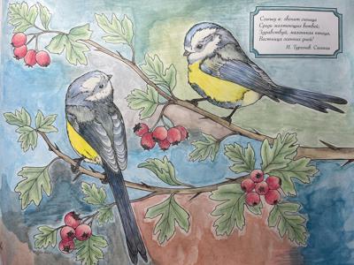 Синицы на ветке от Veronicha