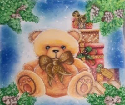 Работа от Incanti color - магия цвета